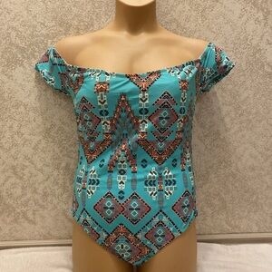 Mae Tribal Aztec Multicolor One Piece